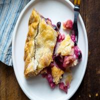 Blueberry Rhubarb Pie image