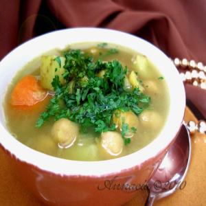 Moroccan Chickpea Soup image