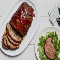 Kale and Walnut Meatloaf with Sweet and Tangy Glaze image