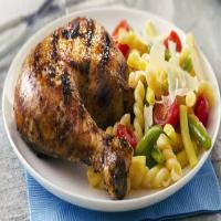Grilled Garlic, Lemon and Pepper Butterflied Chicken image