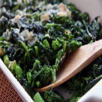 Baked Broccoli Rabe With Parmesan image