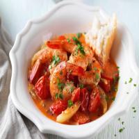 Spanish-style prawns recipe_image