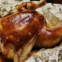 Simple Whole Roasted Chicken image