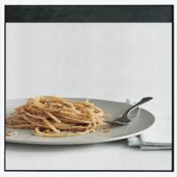 Pasta with Spicy Anchovy Sauce and Dill Bread Crumbs image