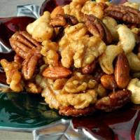 Sweet, Salty, Spicy Party Nuts Recipe - (4.4/5) image