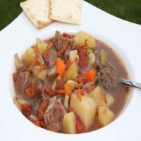 Crock Pot Beef Vegetable Soup_image