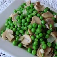 Peas with Mushrooms image