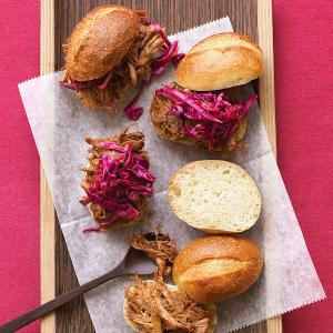 Pulled-Pork Sandwiches with Pickled Vegetables_image