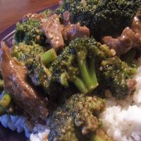 Stir Fried Beef and Broccoli in Oyster Sauce image