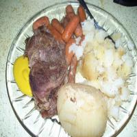 Karla's Beef Chuck Roast Dinner (in a crockpot) image