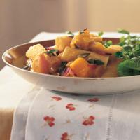 Rigatoni with Pumpkin and Bacon image