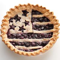 American Flag Berry Pie_image