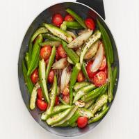 Okra with Tomatoes image