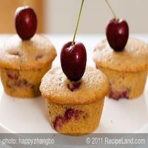 Moist Cherry Ricotta Muffins_image