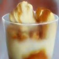 Banana Pudding with Caramel Sauce and Nuts_image
