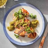 Grilled Chicken with Tomatillo Salsa_image