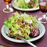 Warm Lentil Salad with Roasted Beets and Goat Cheese image