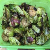 Balsamic-Glazed Brussels Sprouts image