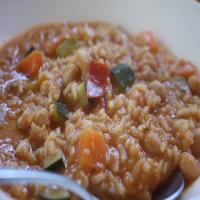 Spicy African Peanut Soup With Chickpeas image