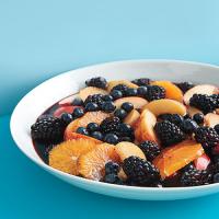 Red-Wine-Macerated Peaches, Berries, and Oranges_image