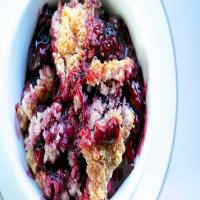 Berry Cobbler with Coconut Walnut Streusel_image