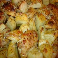 Parmesan Chicken and Potato Bake_image