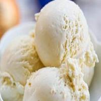 egg nog ice cream - homemade_image