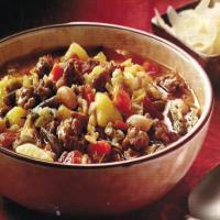 Sweet Italian Sausage and Vegetable Soup_image