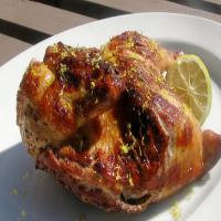 Broiled (Or Barbecued) Chicken With Lemon image