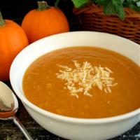Tuscan Pumpkin White Bean Soup image