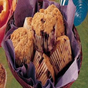 Blueberry Streusel Muffins (lighter recipe) image