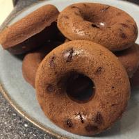Baked Chocolate-Coffee Donuts_image