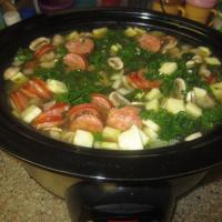 Kale Soup with Portuguese Sausage_image