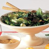 Mixed Green Salad with Date-Walnut Vinaigrette_image