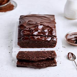 chocolate ganache loaf cake_image
