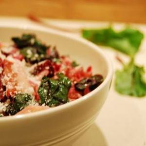Penne with beet greens_image