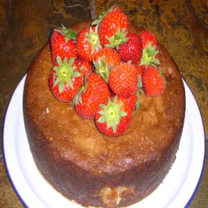 Rhubarb or Apple Cake_image