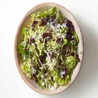 Salad With Blue Cheese Dressing image