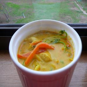 Chicken Laksa (Low Fat and Delicious)_image