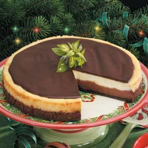 Two-Tone Cheesecake image