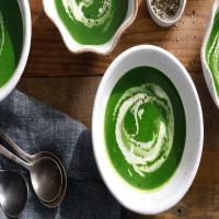 Cream of Spinach Soup image
