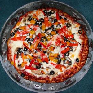 Mediterranean Vegetable Pizza image