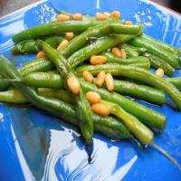 Green Beans With Pine Nut Butter Sauce image
