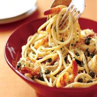 Perciatelli with Shrimp and Garlic Breadcrumbs_image