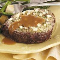 Blue Cheese-Topped Steaks image