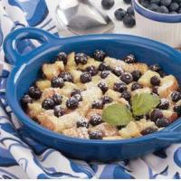 Blueberry Bread Pudding image