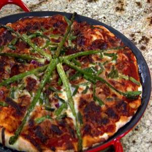 Bacon and Asparagus Pizza_image
