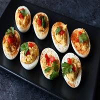 Deviled Eggs with Ham_image