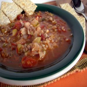 Easy Stuffed Cabbage Soup image