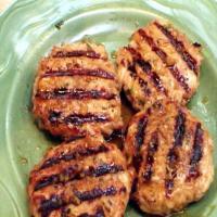Tuna Burgers with Pineapple-Mustard Glaze and Green Chile-Pickle Relish image